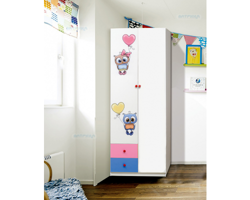 Шкаф 2-х дверный ''Совята''